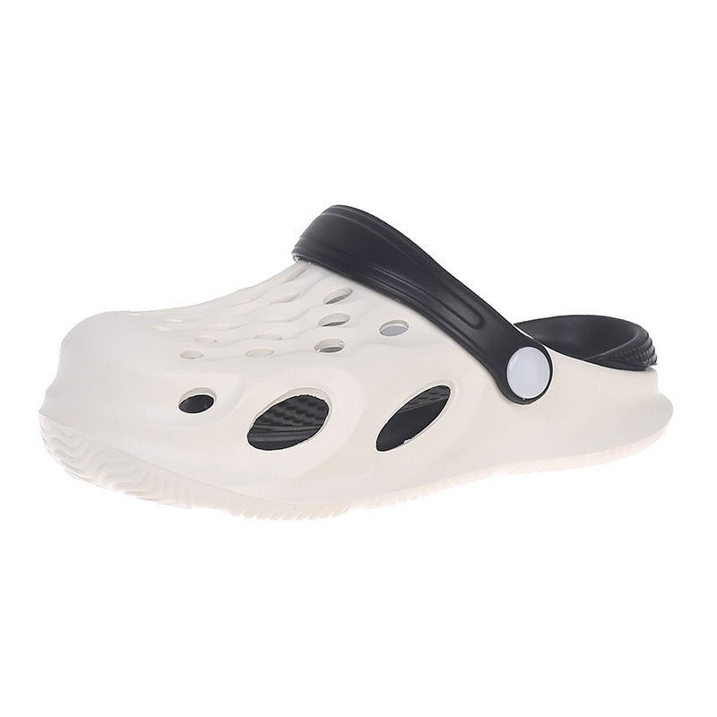 Hole Shoes Children's Slippers Boys Sandals Boys Non-slip Middle and Big Children's Shoes Baby Beach 2025 Men's and Women's New Arrival