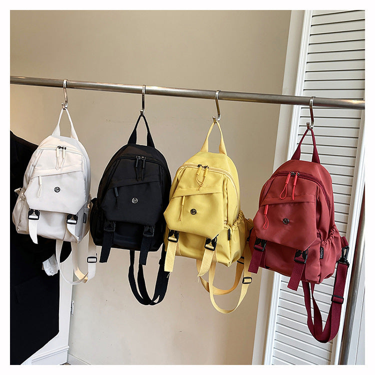 2025 Summer Workwear Style Simple Student School Bag Fashionable Oxford Cloth Backpack Outdoor Leisure Travel Backpack