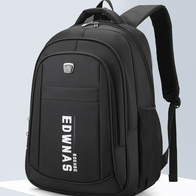 Foreign trade business backpack Oxford cloth men's and women's new computer backpack outdoor junior high school student travel schoolbag