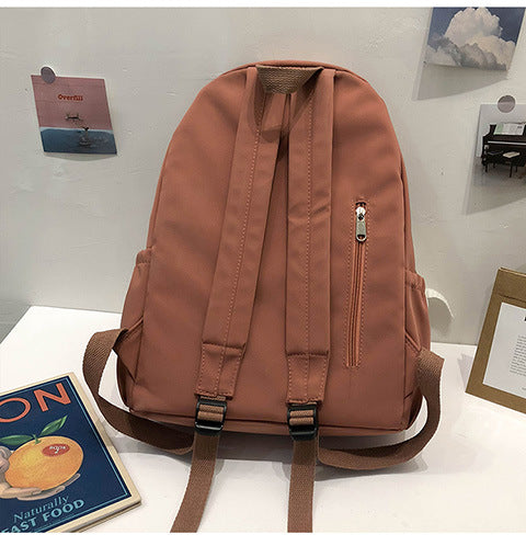 Cross-Border Schoolbags for Girls, Junior High School Students and High School Students Backpacks 2024 New College Students Men's Large-Capacity Travel Backpacks