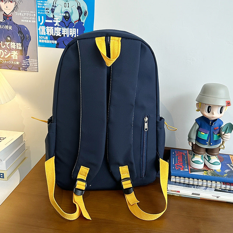 New Fashion Casual Backpack Men's and Women's Large Capacity Outdoor Lightweight Junior Senior high school Student School Bag Backpack