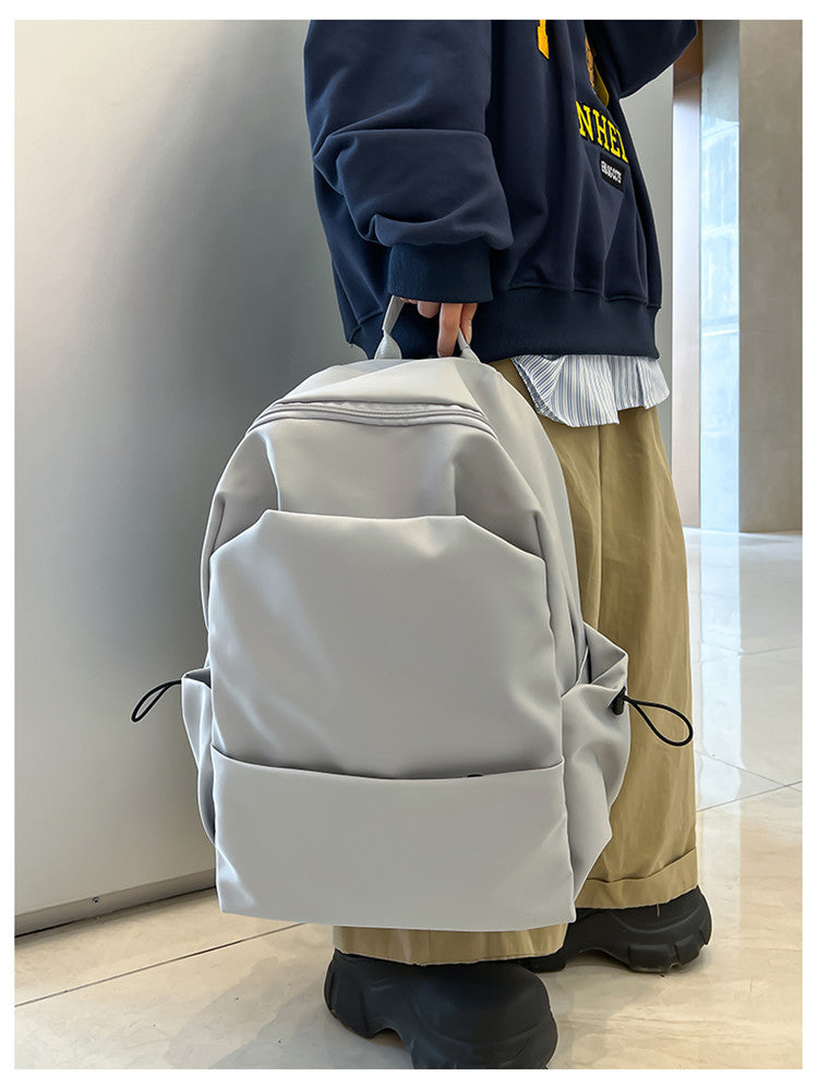 New Nylon Backpack Men's Computer Bag Men's Casual Senior high school College Student Schoolbag Simple Travel Backpack Wholesale