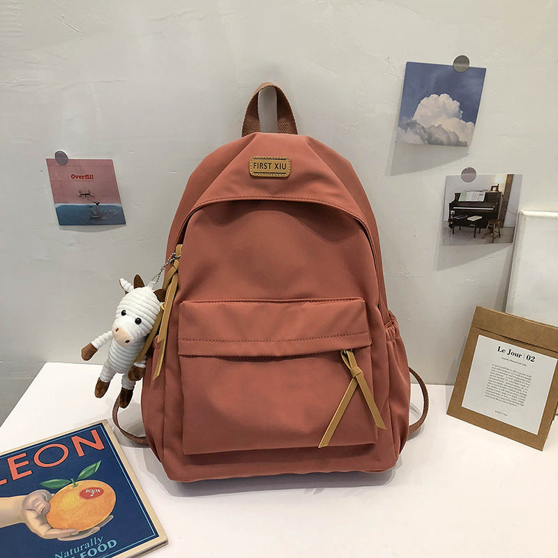 Cross-Border Schoolbags for Girls, Junior High School Students and High School Students Backpacks 2024 New College Students Men's Large-Capacity Travel Backpacks