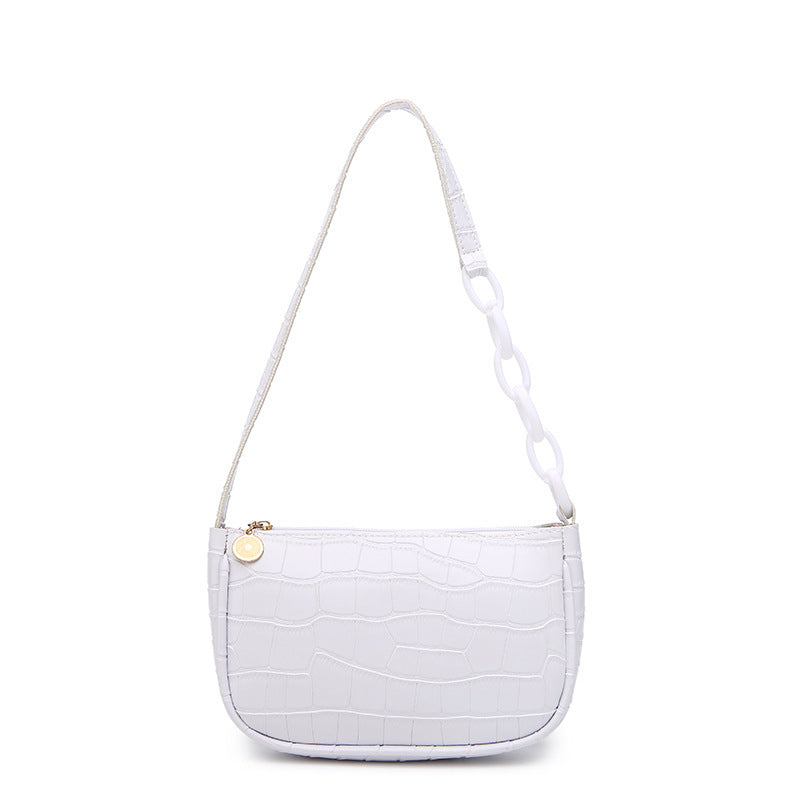 Hobo Underarm Bag 2026 Ladies Handbags Crocodile Pattern Underarm Bag Fashionable Internet Celebrity Women's Shoulder Bag
