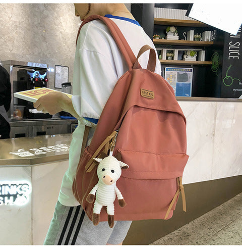 Cross-Border Schoolbags for Girls, Junior High School Students and High School Students Backpacks 2024 New College Students Men's Large-Capacity Travel Backpacks