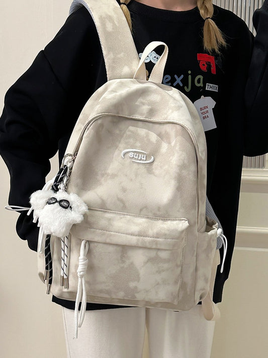 New Retro Backpack Men's Mountaineering Bag Backpack Junior High School Student Travel Bag Personalized High School Student College Student Bag Female