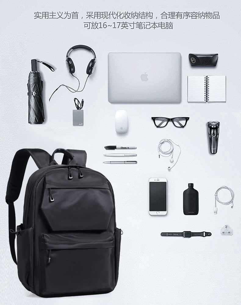 Printable Logo Backpack, Junior High School Student, High School Student, School Bag, Large Capacity Travel Bag, Casual Computer Backpack