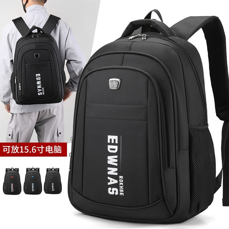 Foreign trade business backpack Oxford cloth men's and women's new computer backpack outdoor junior high school student travel schoolbag