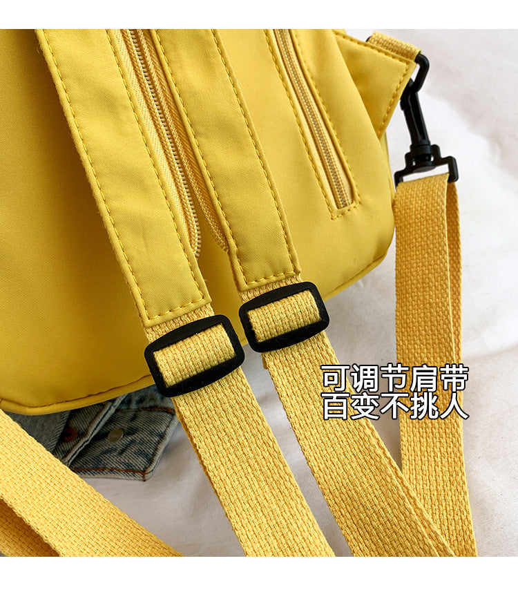 2025 Summer Workwear Style Simple Student School Bag Fashionable Oxford Cloth Backpack Outdoor Leisure Travel Backpack
