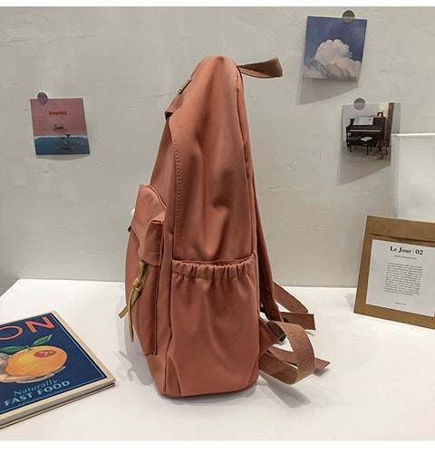 Cross-Border Schoolbags for Girls, Junior High School Students and High School Students Backpacks 2024 New College Students Men's Large-Capacity Travel Backpacks