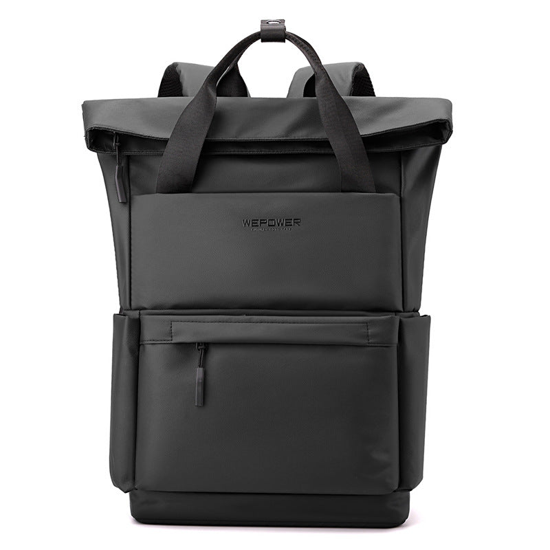 2025 New College Student Large-Capacity Backpack Short-Distance Travel Backpack Computer Bag Lightweight Casual School Bag Men's Model