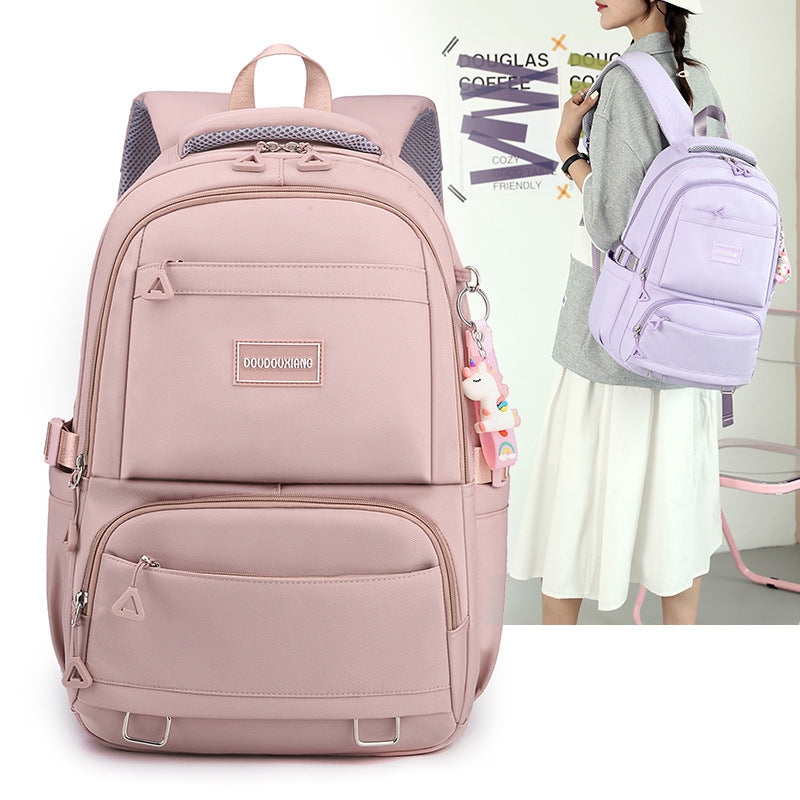 Large-Capacity Student Schoolbag, Junior High School Student Backpack, Short-Distance Travel Multi-Functional Backpack, Mlb Backpack