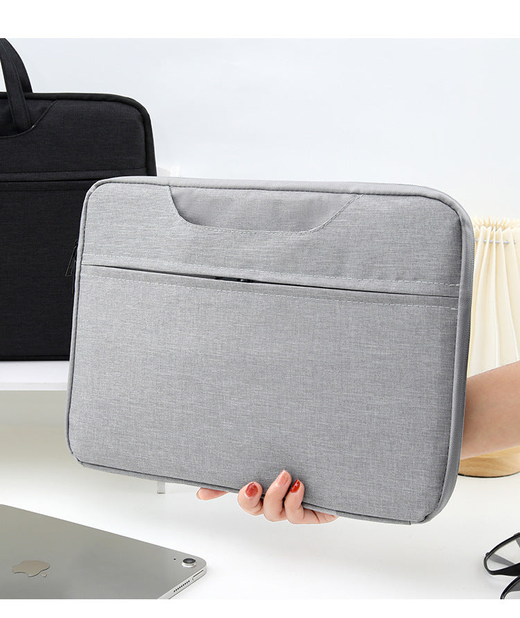 Source Factory Laptop Bag 14inch 15inch Computer Bag Portable Laptop Bag Lightweight Business Briefcase