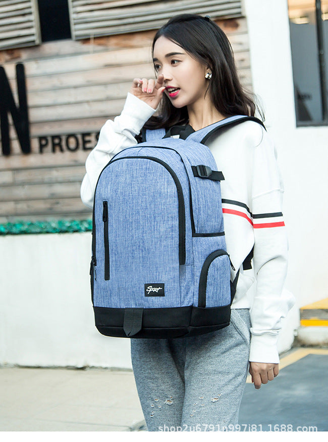 Backpack Female Middle School Student Schoolbag Male Travel Travel Junior High School Student Schoolbag High School Student College Student Backpack Leisure Bag