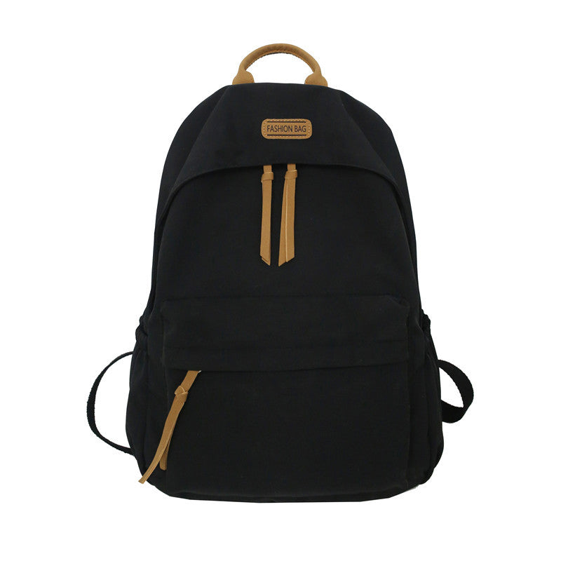 New Korean Style Schoolbag Women's Simple Cute Backpack for Middle School Students and College Students Backpack Travel Bag Premium Sense
