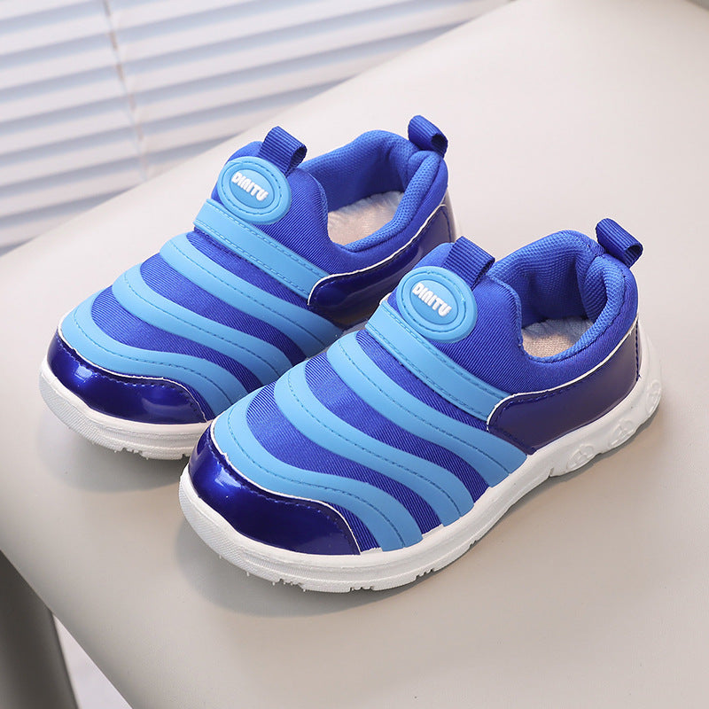 Children's Caterpillar Children's Shoes Summer Baby Toddler Shoes Boys Mesh Breathable sneaker Girls Spring and Autumn Running Shoes