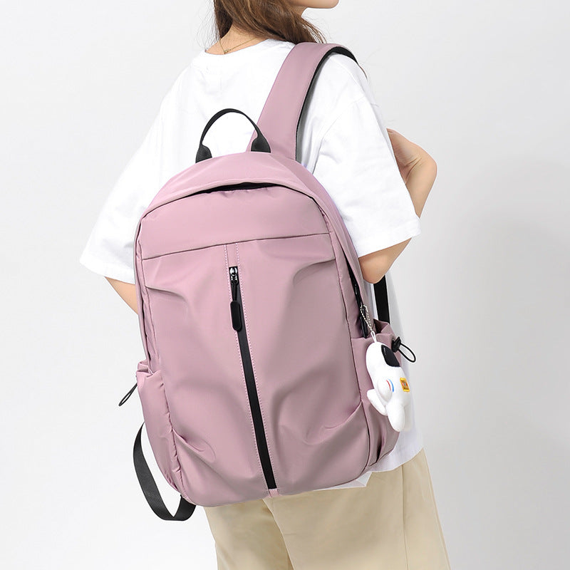 New Foreign Trade Style Simple Casual Backpack, Unisex, Lightweight Travel Backpack, Suitable for College Students, Computer Bag