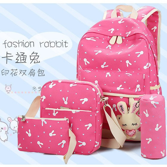 2023 new student schoolbag Korean style college style backpack bag large capacity Fashion travel backpack wholesale
