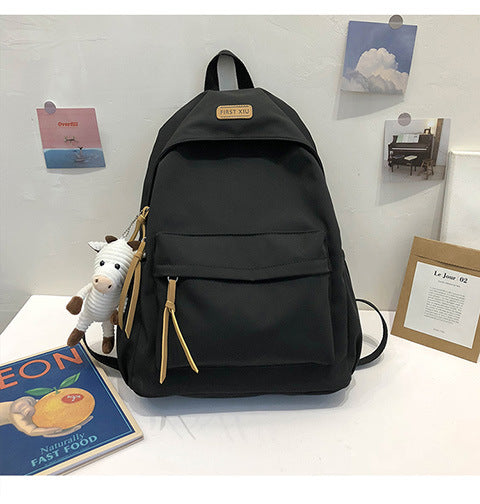 Cross-Border Schoolbags for Girls, Junior High School Students and High School Students Backpacks 2024 New College Students Men's Large-Capacity Travel Backpacks