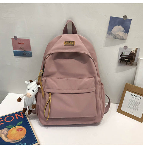Cross-Border Schoolbags for Girls, Junior High School Students and High School Students Backpacks 2024 New College Students Men's Large-Capacity Travel Backpacks
