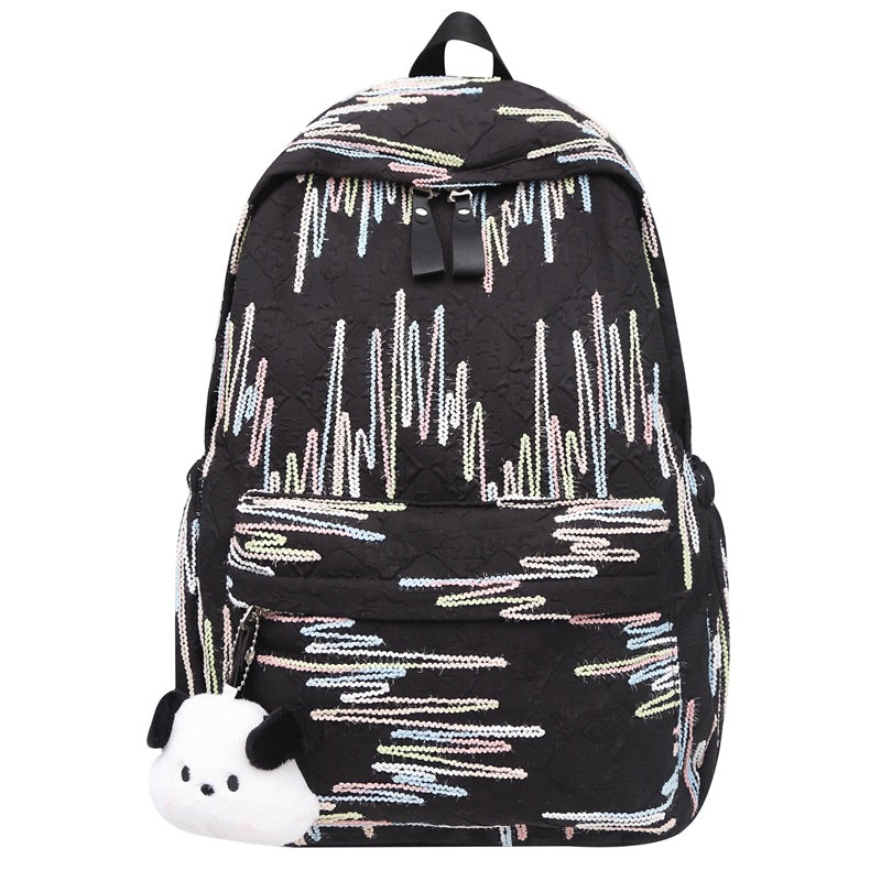 Student Schoolbag Large small size Large Capacity Nylon Breathable All-match College Student Backpack Fashion Stylish Women's Backpack