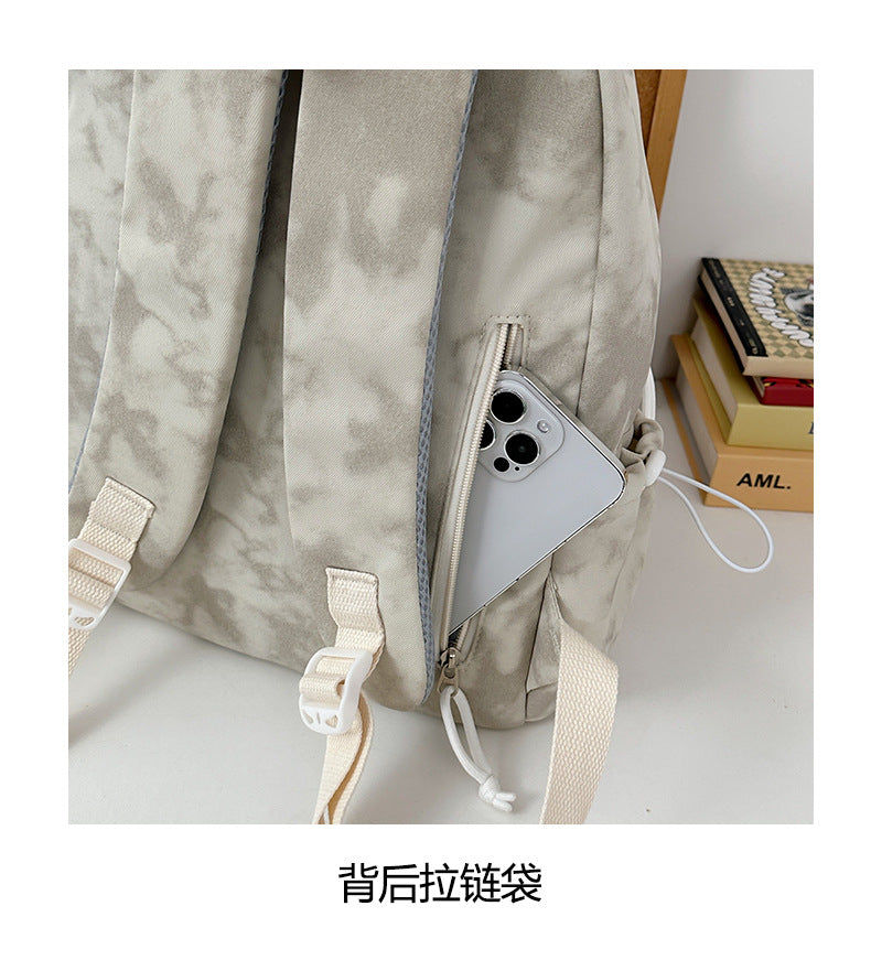 New Retro Backpack Men's Mountaineering Bag Backpack Junior High School Student Travel Bag Personalized High School Student College Student Bag Female