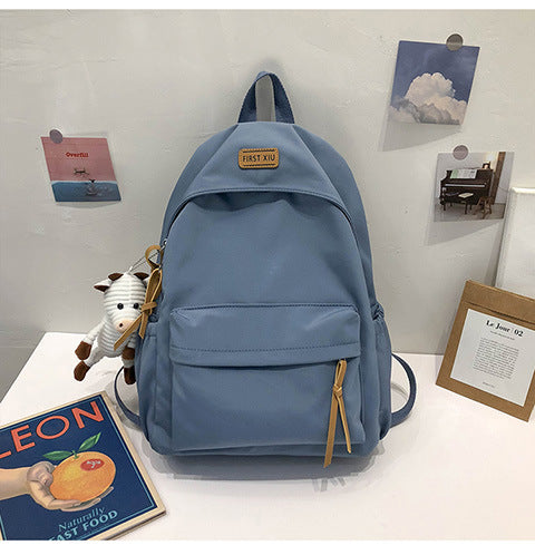 Cross-Border Schoolbags for Girls, Junior High School Students and High School Students Backpacks 2024 New College Students Men's Large-Capacity Travel Backpacks