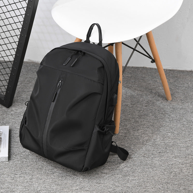 2025 New Backpack Men's Large Capacity Backpack Business Commuter Travel Bag Student Schoolbag Computer Bag