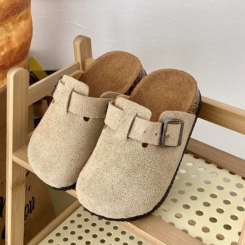2025 primavera nuevos zapatos de cuero para niños para niñas moda estilo coreano suave antideslizante elegante versátil transpirable pisos