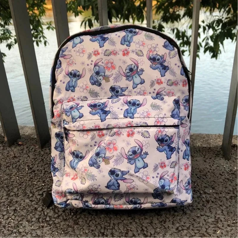 Mochila de Moda para Actividades al Aire Libre con Diseño de Dibujos Animados, Mochila Escolar para Hombres y Mujeres, Mochila de Viaje para Estudiantes