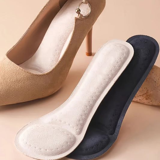 1 par de plantillas antideslizantes que absorben los golpes para mujer |   Cojines de zapatos autoadhesivos suaves con control de olores para tacones altos y bombas