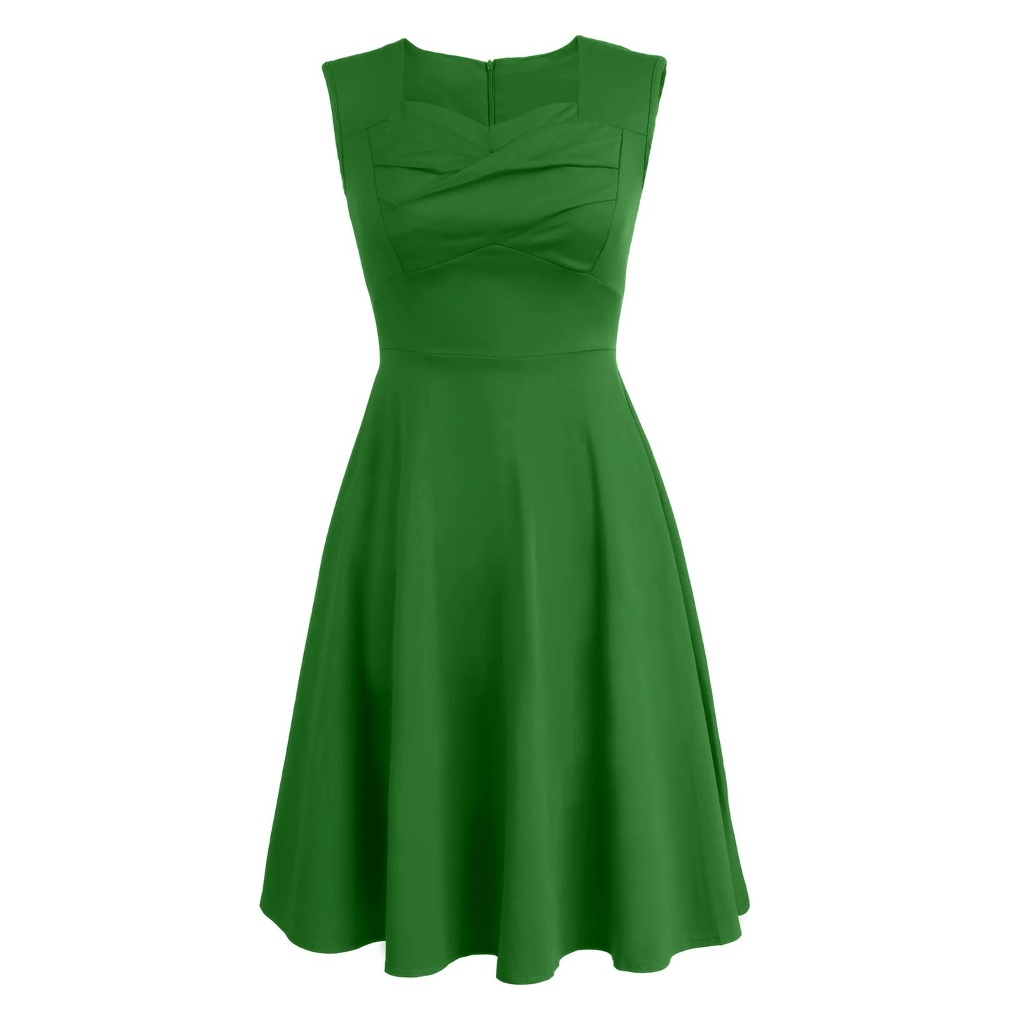 Vestido vintage nuevo vestido de fiesta sexy sin mangas con vuelo grande para mujer S-3XL