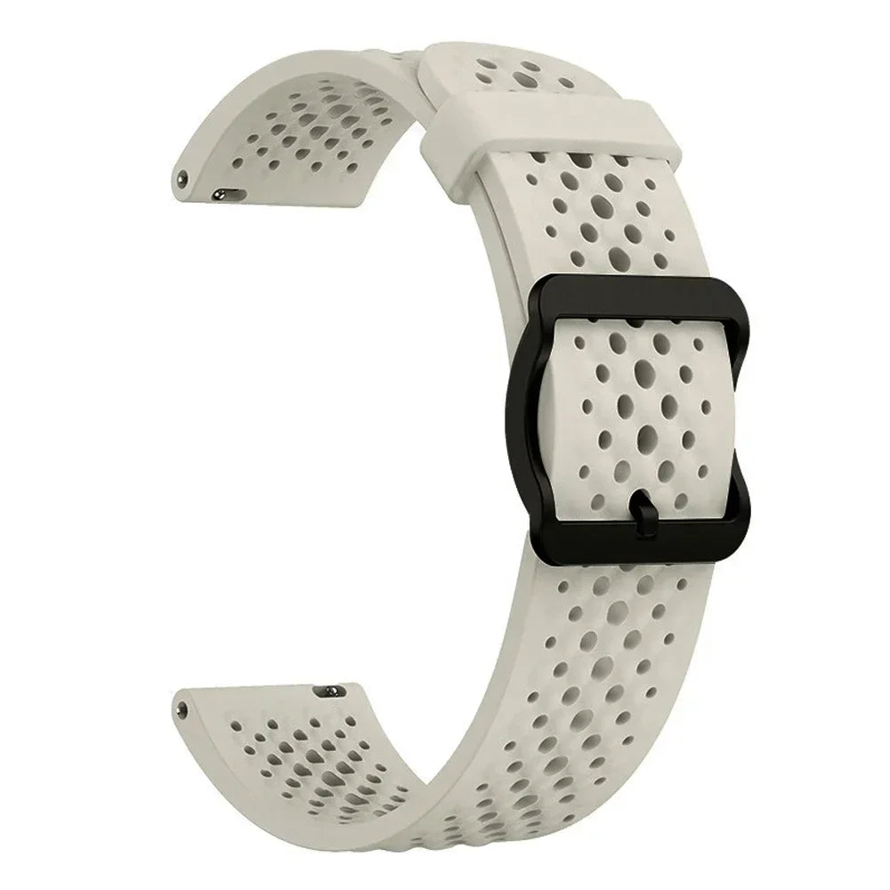 Correa de 22mm para Garmin Forerunner 570 47mm 265 255 M correa de reloj para Garmin Venu 3/Vivoactive 4 pulsera deportiva de silicona transpirable