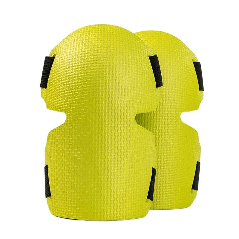 1 par de protectores de rodilla para trabajo y jardinería, gruesos, resistentes al desgaste, con correas ajustables