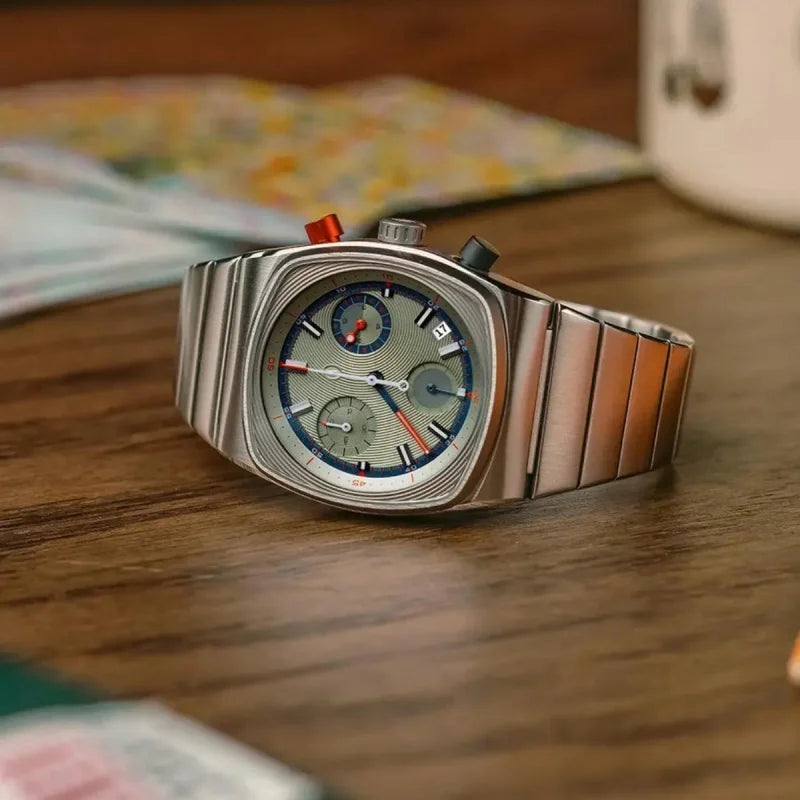 Reloj CILOA deportivo cuadrado verde para hombre, marca auténtica 2025, nueva tendencia, moda, alta calidad, ligero, regalo de lujo, reloj de cuarzo