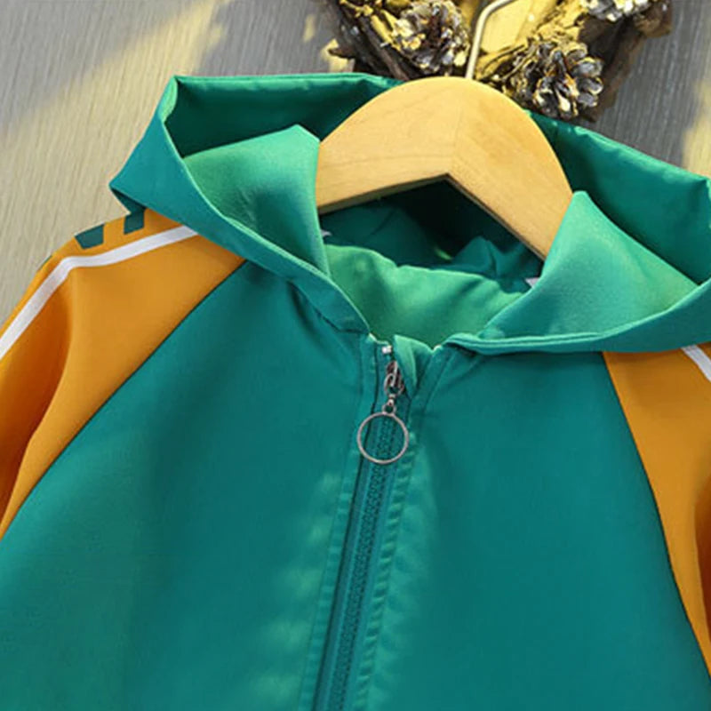 Abrigo para bebés, moda de primavera y otoño, uniforme de béisbol para niños, regalo de cumpleaños, chaqueta deportiva, ropa de abrigo para niños de 2 a 7 años
