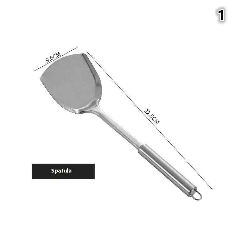 Utensilios de cocina, utensilios de cocina, pala de acero inoxidable, cuchara para sopa, utensilios giratorios, vajilla, herramienta de cocina, utensilios de cocina