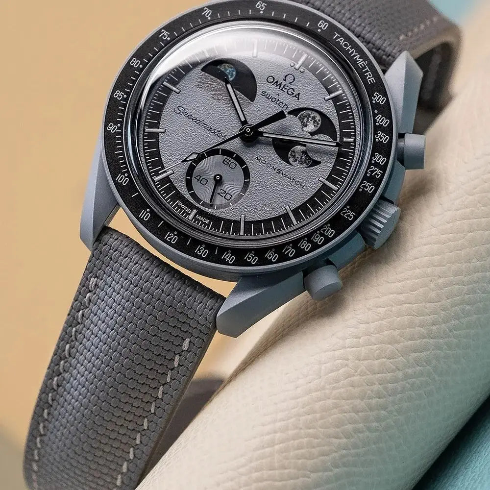 Correa de reloj de goma FKM de 18mm, 19mm, 20mm, 21mm y 22mm, compatible con Omega Seamaster 150 Omega Speedmaster Swatch