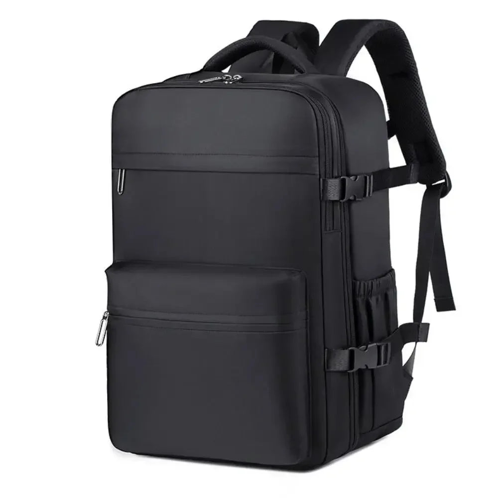 Mochila de compresión al vacío para hombre, mochila para ordenador portátil, mochila de viaje al vacío para senderismo, mochila Ryanair, bolsa de cabina de 46x30x20