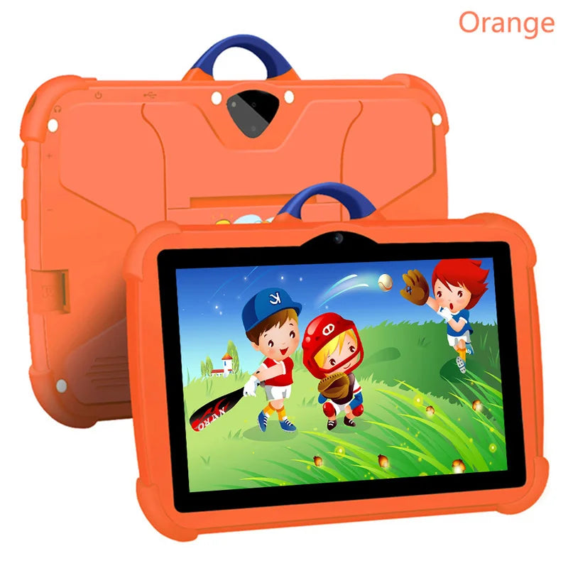 Nuevo patrón de dibujos animados tableta para niños 7 pulgadas Quad Core 4GB RAM 64GB ROM Android juegos educativos de aprendizaje tabletas regalos para niños