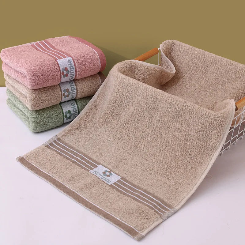 Toalla de Algodón Puro Apta para Uso Doméstico, Absorbe Agua y se Seca Rápidamente, Hermosa y Duradera, Toalla de Ducha Suave
