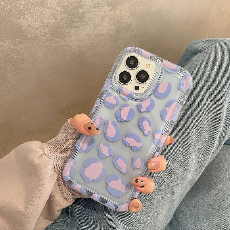 Fundas de teléfono transparentes para iPhone 13, Funda para iPhone 17 Air 16e 15 16 12 11 14 13 Pro Max, Funda de silicona suave con corazón de amor a prueba de golpes