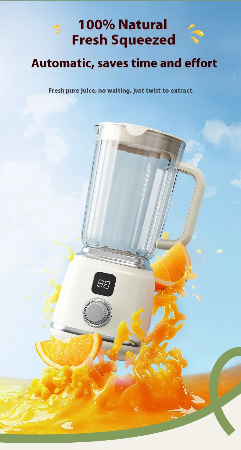 Nueva Licuadora Doméstica con 10 Cuchillas, 3000mAH, Multifuncional, Trituradora de Hielo, Extractor de Jugo, Alta Tasa de Extracción, Herramientas de Cocina
