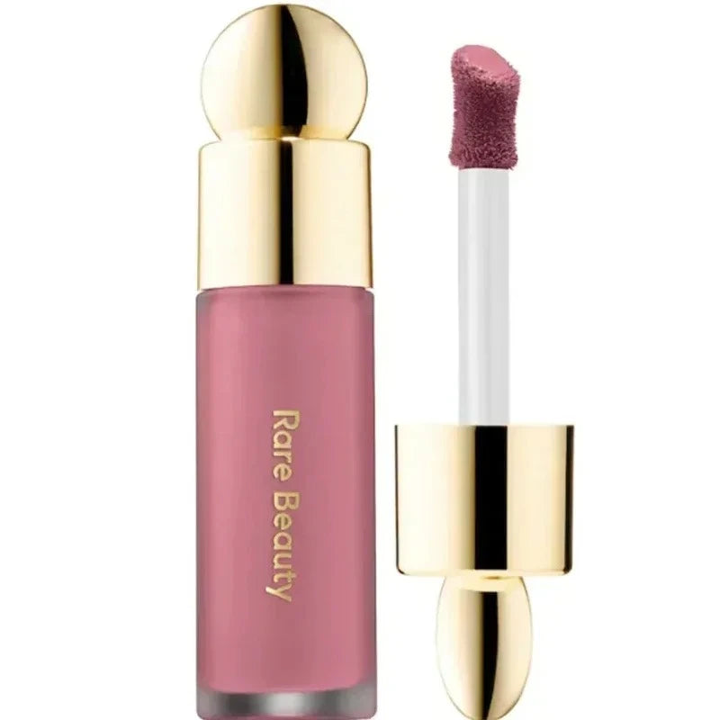Rubor Líquido Rare Beauty, Acabado Transparente y Luminoso, Duradero, Fácil de Difuminar, Multiusos, Tinte para Mejillas y Labios, Portátil, Maquillaje Suave, Regalo para Chicas