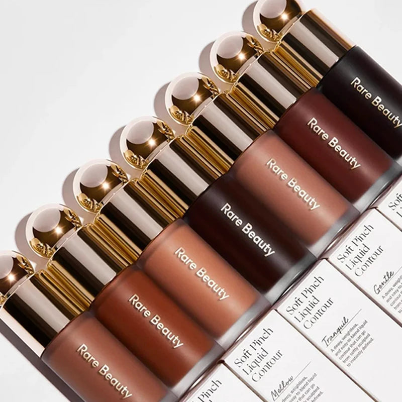 Bronceador Facial Rare Beauty, Contorno Líquido Resistente al Agua, Base de Maquillaje Natural, Corrector en Barra, Cosmético