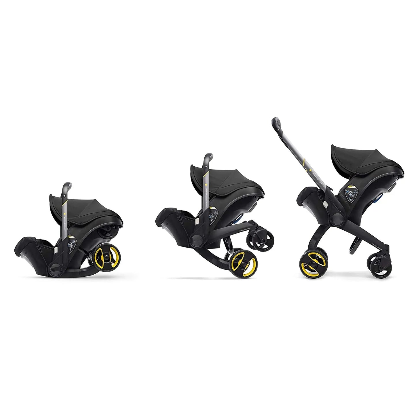 Cochecito de bebé 4 en 1 con asiento de coche, cochecito de bebé plegable con paisaje alto, cochecitos para recién nacidos, carrito 3 en 1