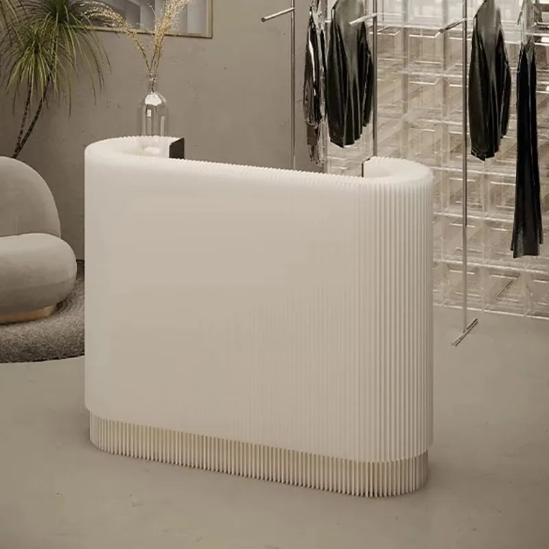 Mostradores De recepción simples Premium Glam moderno nórdico único Bar mostrador De lujo lindo Escritorio De recepción muebles comerciales