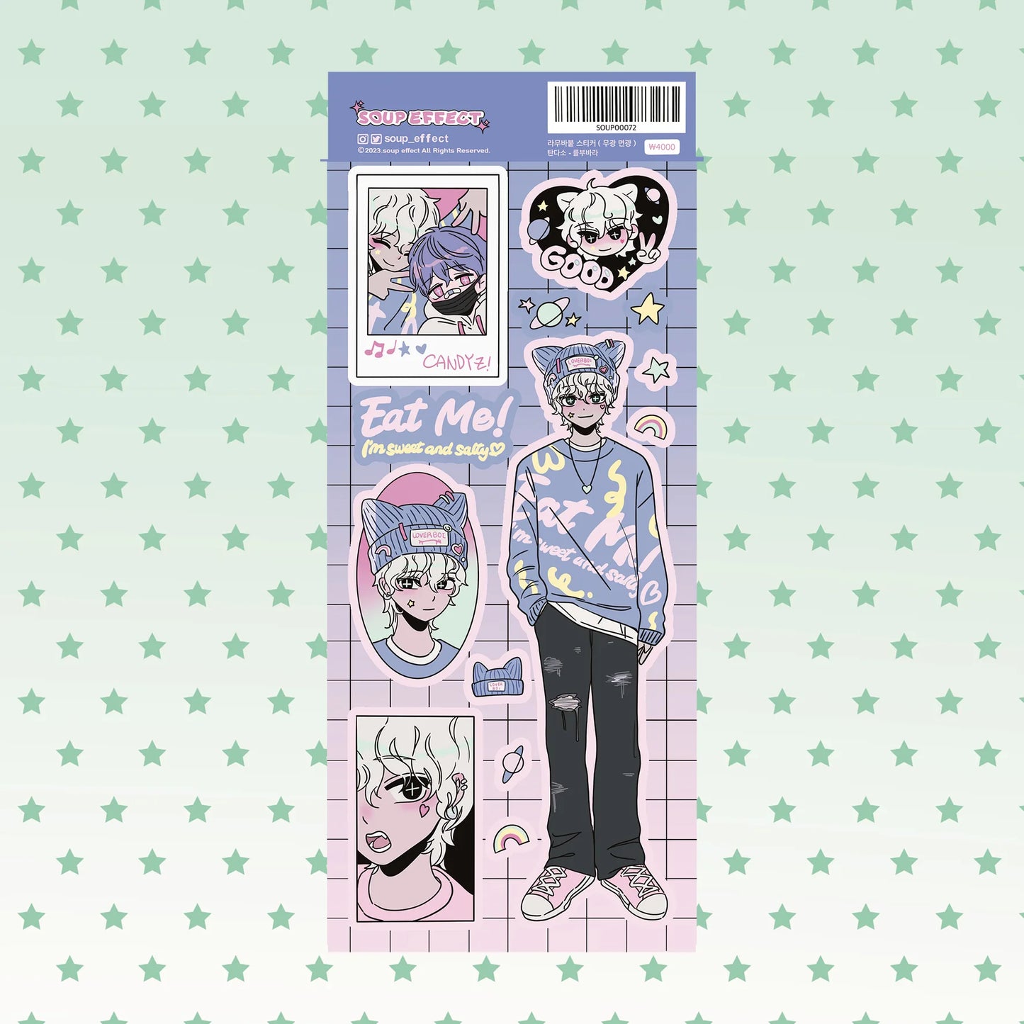 Pegatinas de dibujos animados coreanos, pegatinas de personajes de chica dulce y bonita, manual, diario, cuaderno, planificador, álbum de recortes, pegatina decorativa DIY