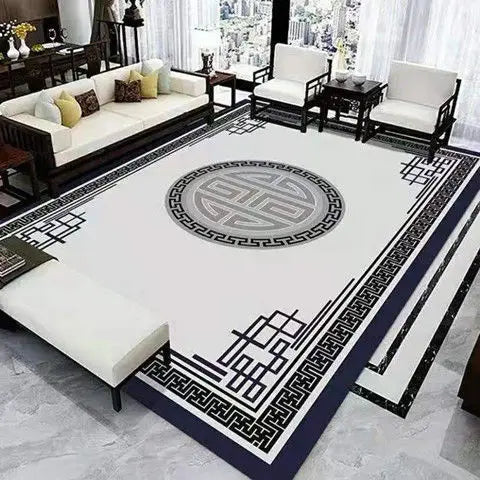 Alfombra moderna y sencilla para el hogar, alfombra para dormitorio, sala de estar, decoración grande para dormitorio, mesas de centro para el hogar, alfombra lavable