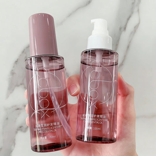 Aceite esencial para el cuidado del cabello, 100ml, reparación nutritiva del cabello seco y encrespado, suero para suavizar el cabello, para todo tipo de cabello, 100ml